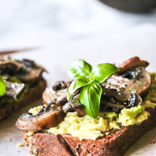 Garlic Mushroom on Toast