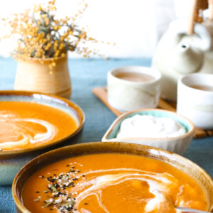 Moroccan pumpkin soup